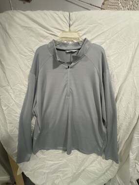 DSG Men's Long Sleeve Quarter-Zip Performance Pullover